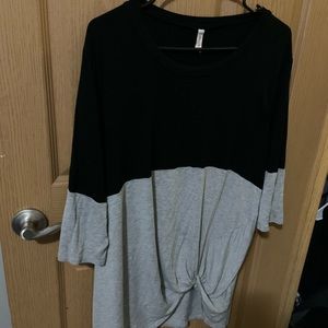 Two toned women’s top
